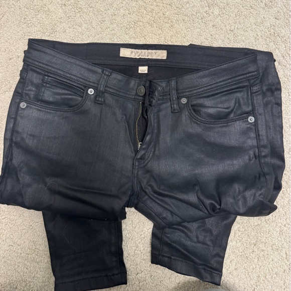 Burberry Brit Women’s Black Denim Jeans - Picture 4 of 5